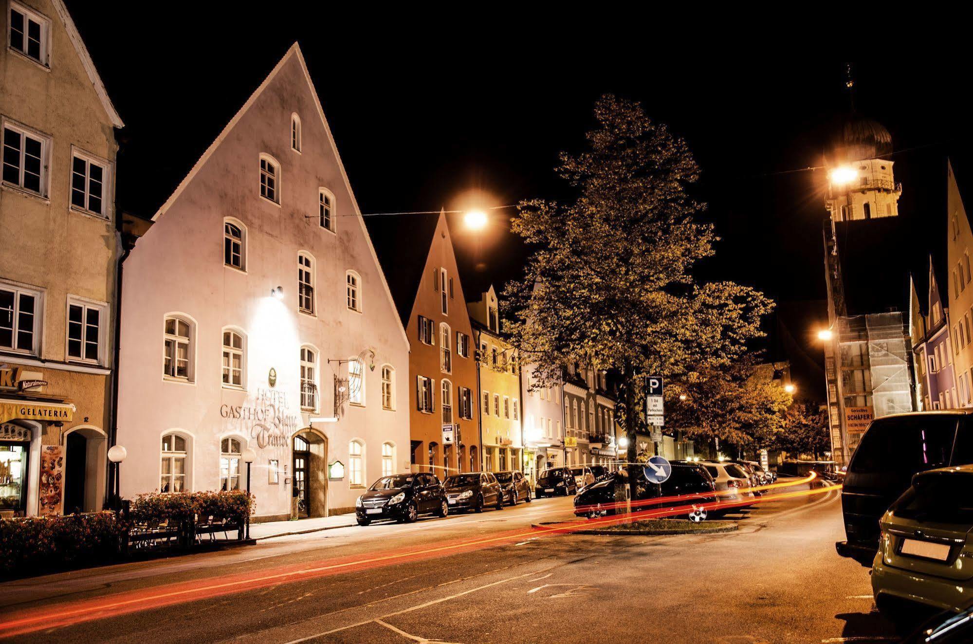 Hotel Blaue Traube Schongau Exterior foto